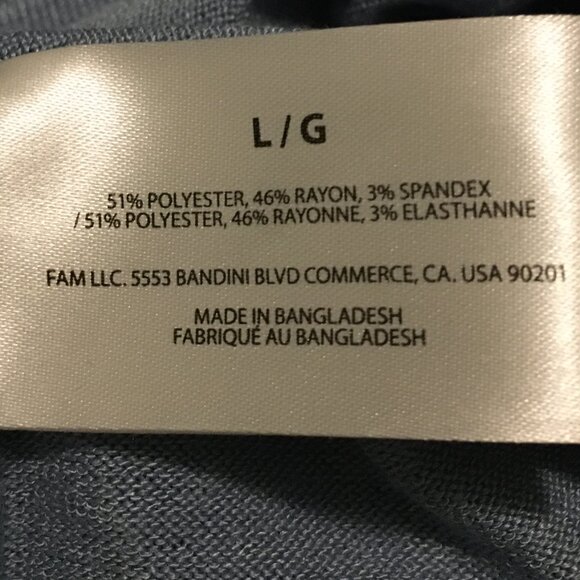 ORVIS Pale Perwinkle Blue Rayon Blend Knit Sleeveless Top - Picture 10 of 14